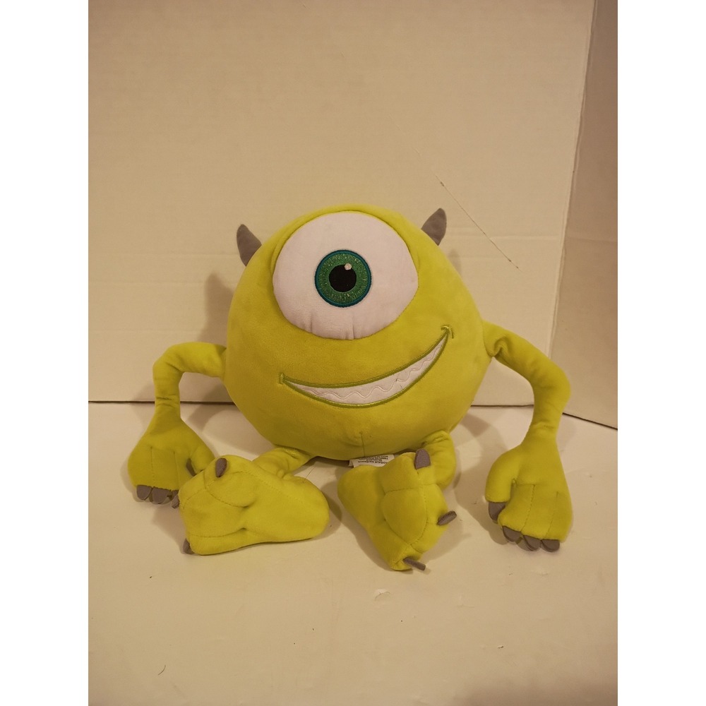 Disney Collection Mike Wazowski Monsters Inc Green Plush StuffedToy PixarPA16581